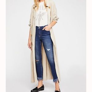 free people great heights frayed skinnies